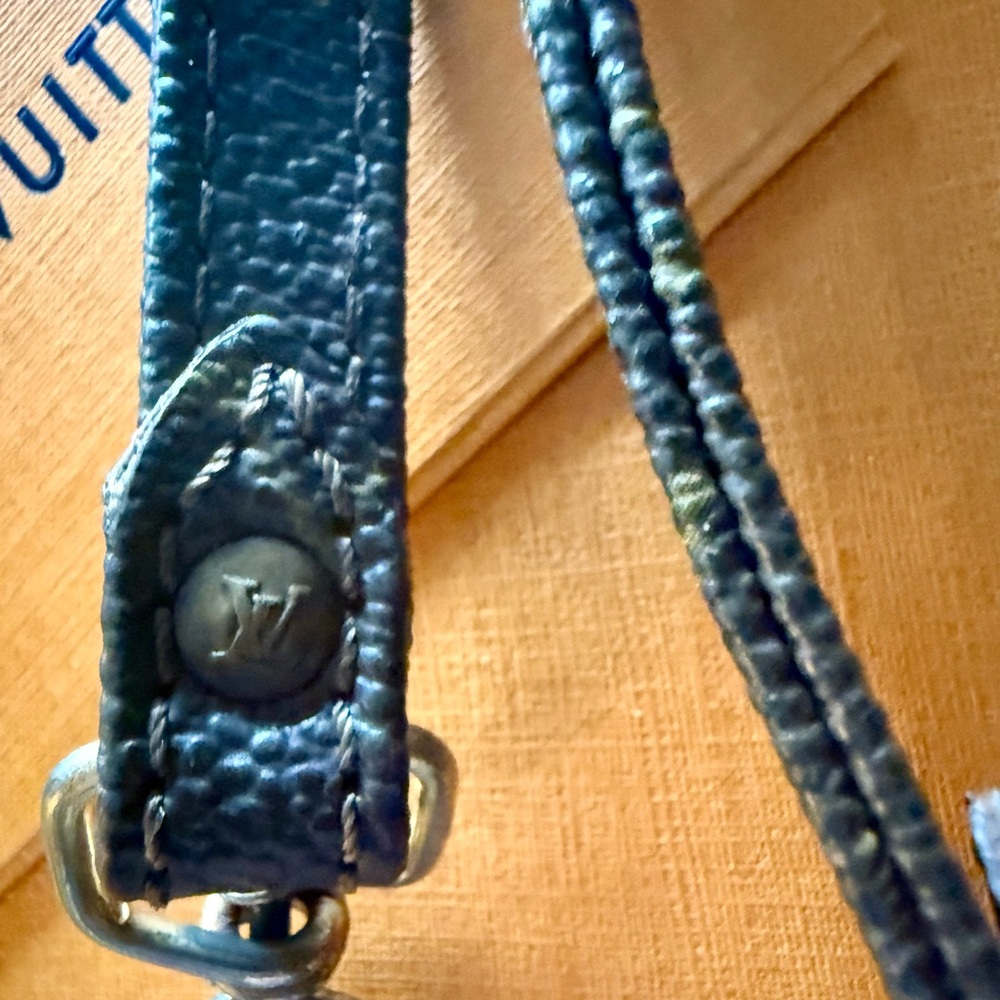 Vintage Louis Vuitton Monogram Leather - Bag Strap - Shoulder Strap - adjustable - Picture 4 of 8